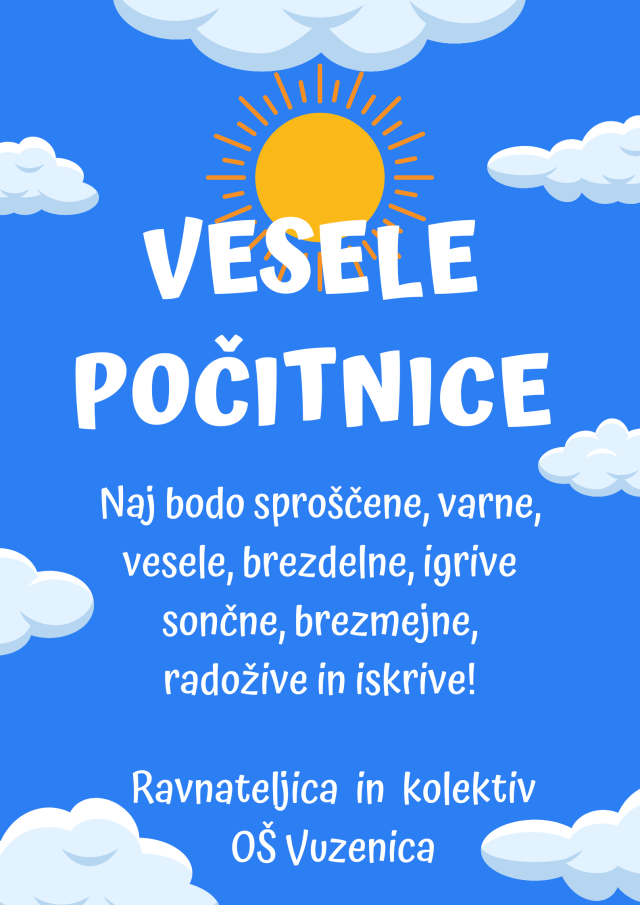 počitnice